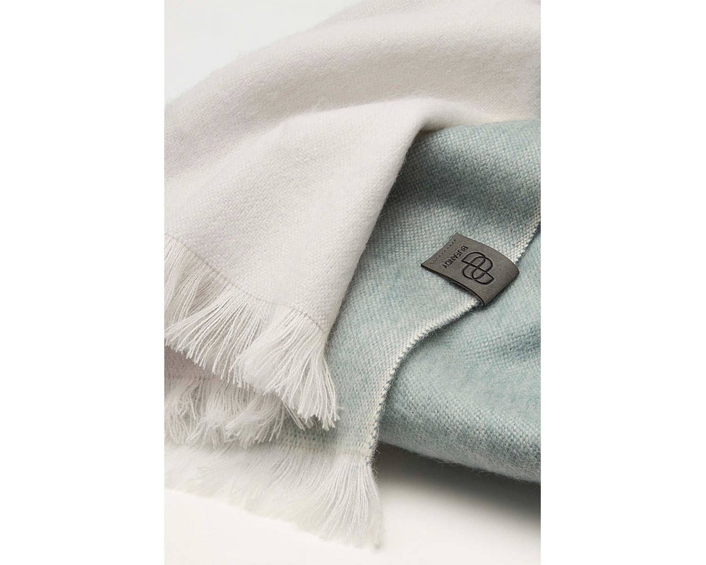 Alpaka Schal Ombre - Sea Foam