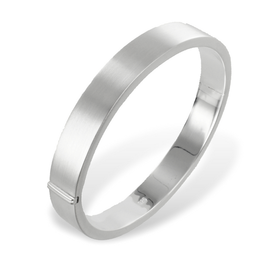 Armreif seidenmatt - Silber 925