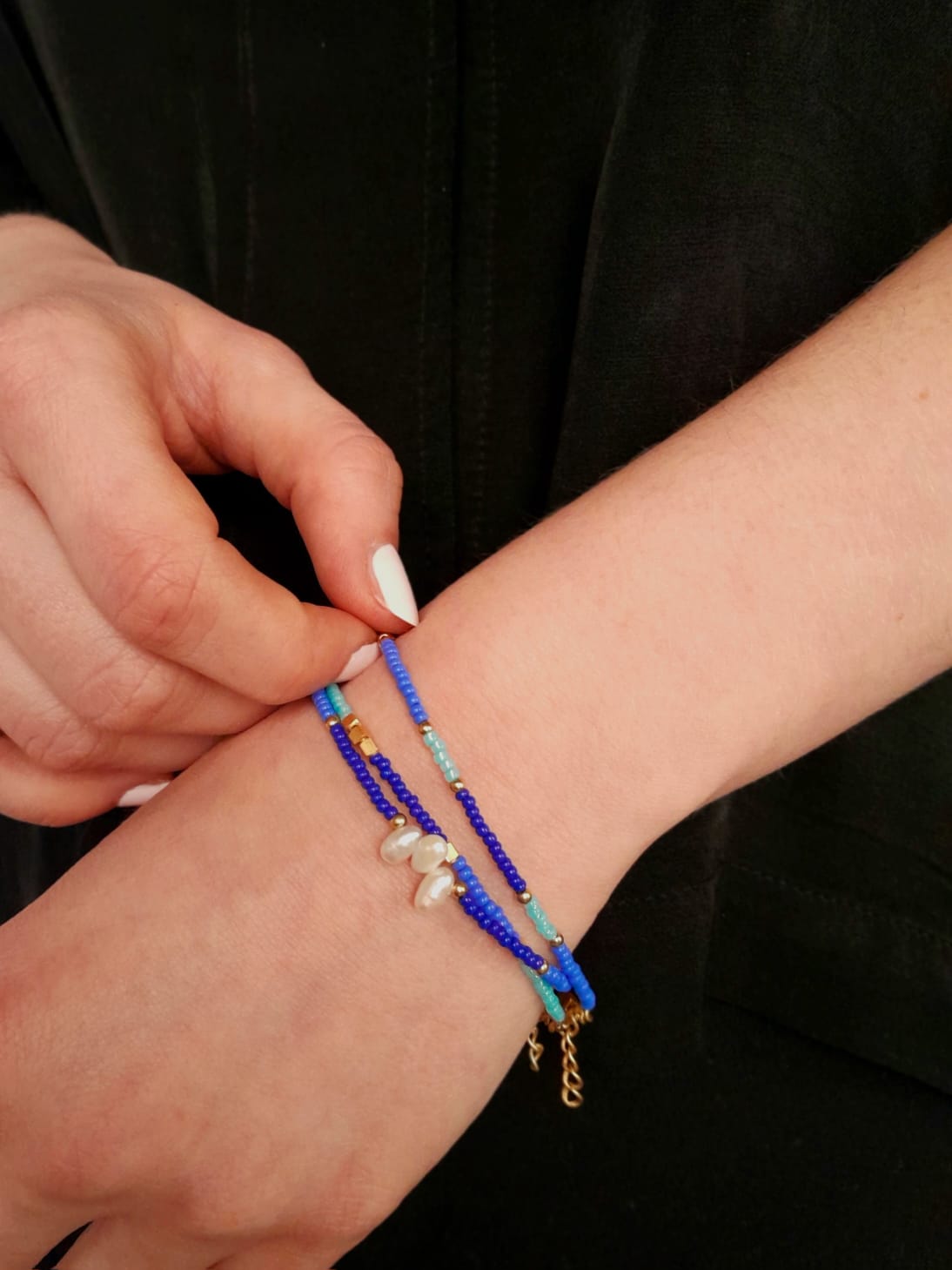 Farbenfrohes Armband
