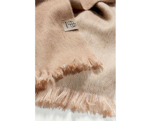 Alpaka Schal Doble - Rosewater