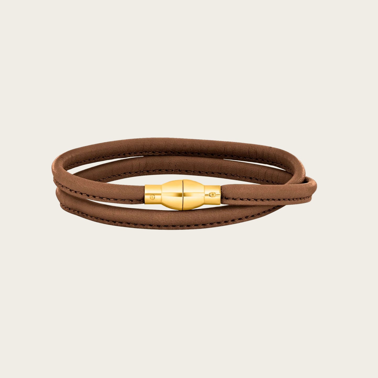 Lederarmband Braun
