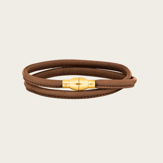 Lederarmband Braun