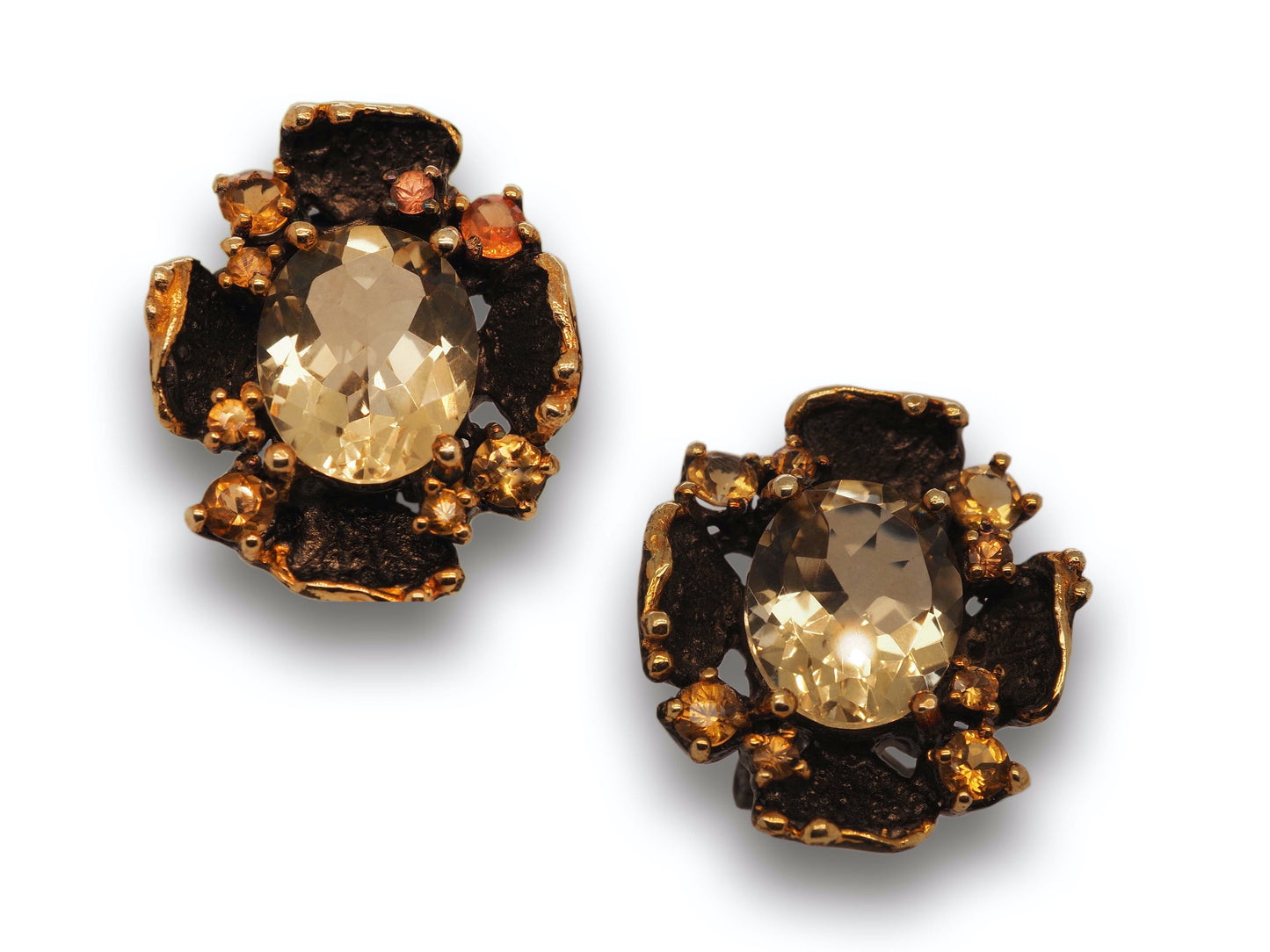 Citrin Earring