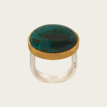 Chrysokoll Ring