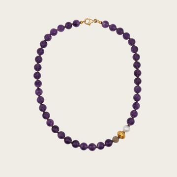 Kette aus Amethyst