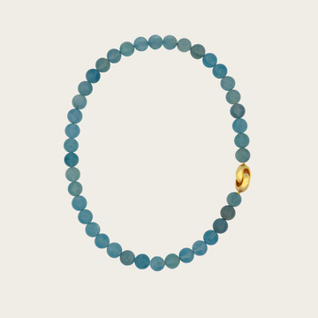 Kette aus Aquamarin